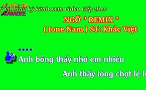 Ngỡ Khắc Việt Karaoke