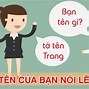 Tên Thường Gọi Là Gì