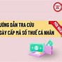 Tra Cứu Mst B Cá Nhân /B Bằng Số Điện Thoại